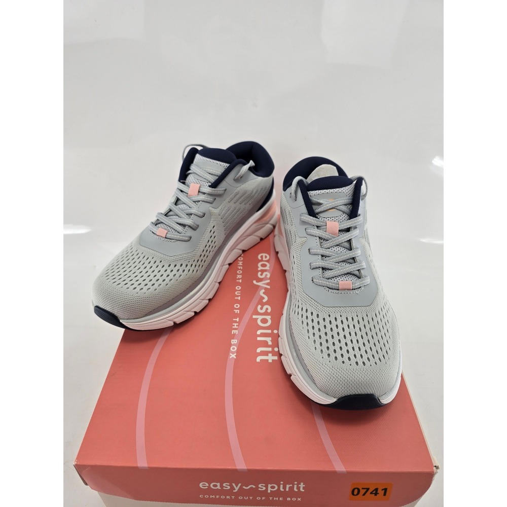 Easy Spirit Mel 2 Walking Shoes Womens 9.5 Grey Evolve Mesh Sneakers - NEW